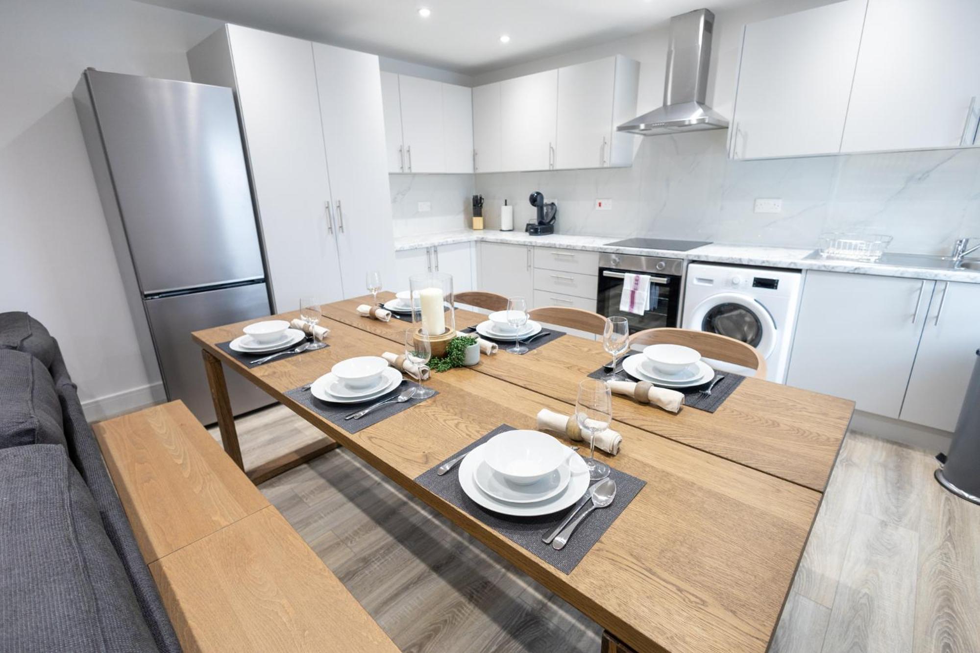Апартаменты Contemporary 3Br Flat In Watford Уотфорд Экстерьер фото