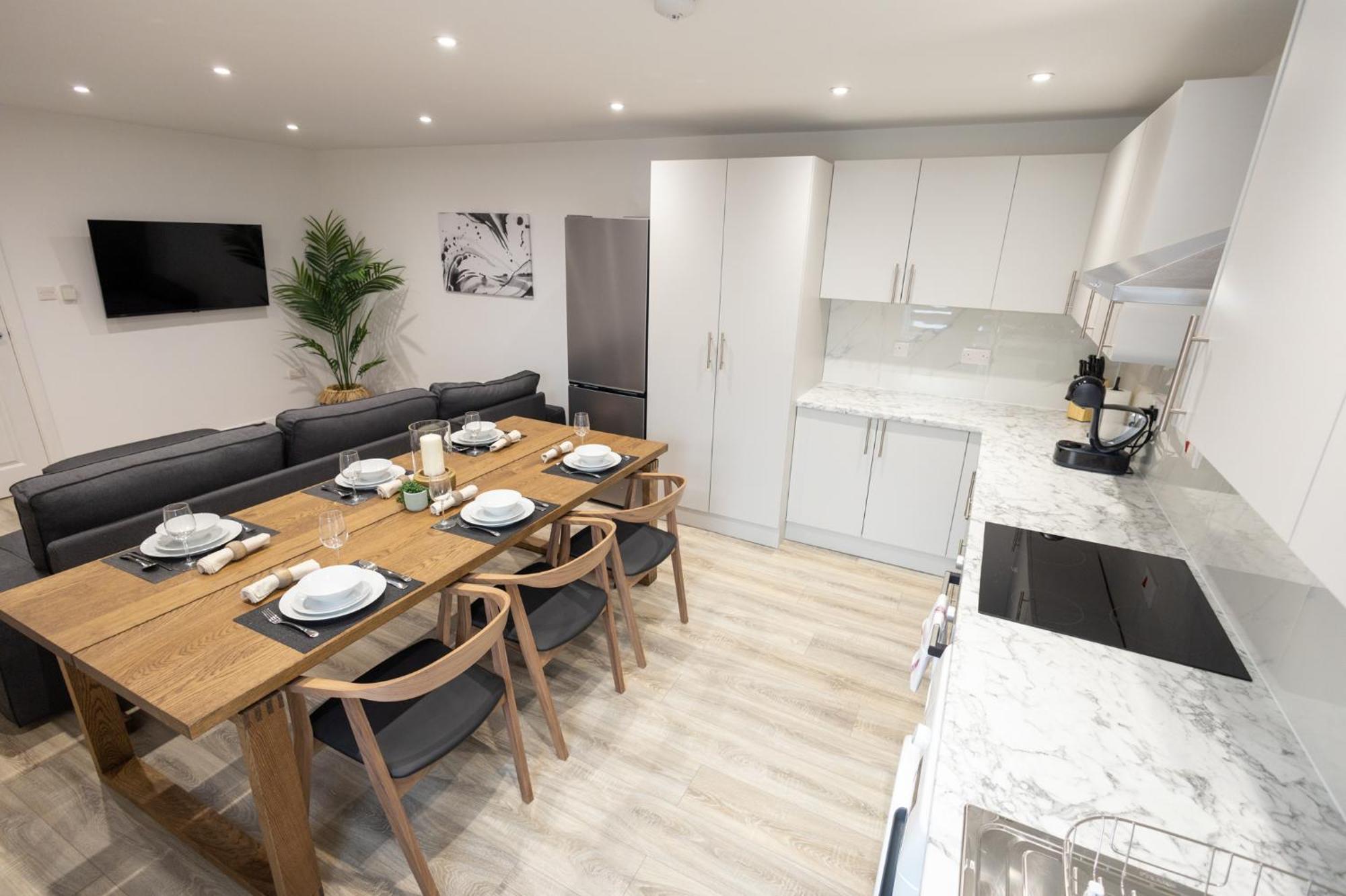 Апартаменты Contemporary 3Br Flat In Watford Уотфорд Экстерьер фото